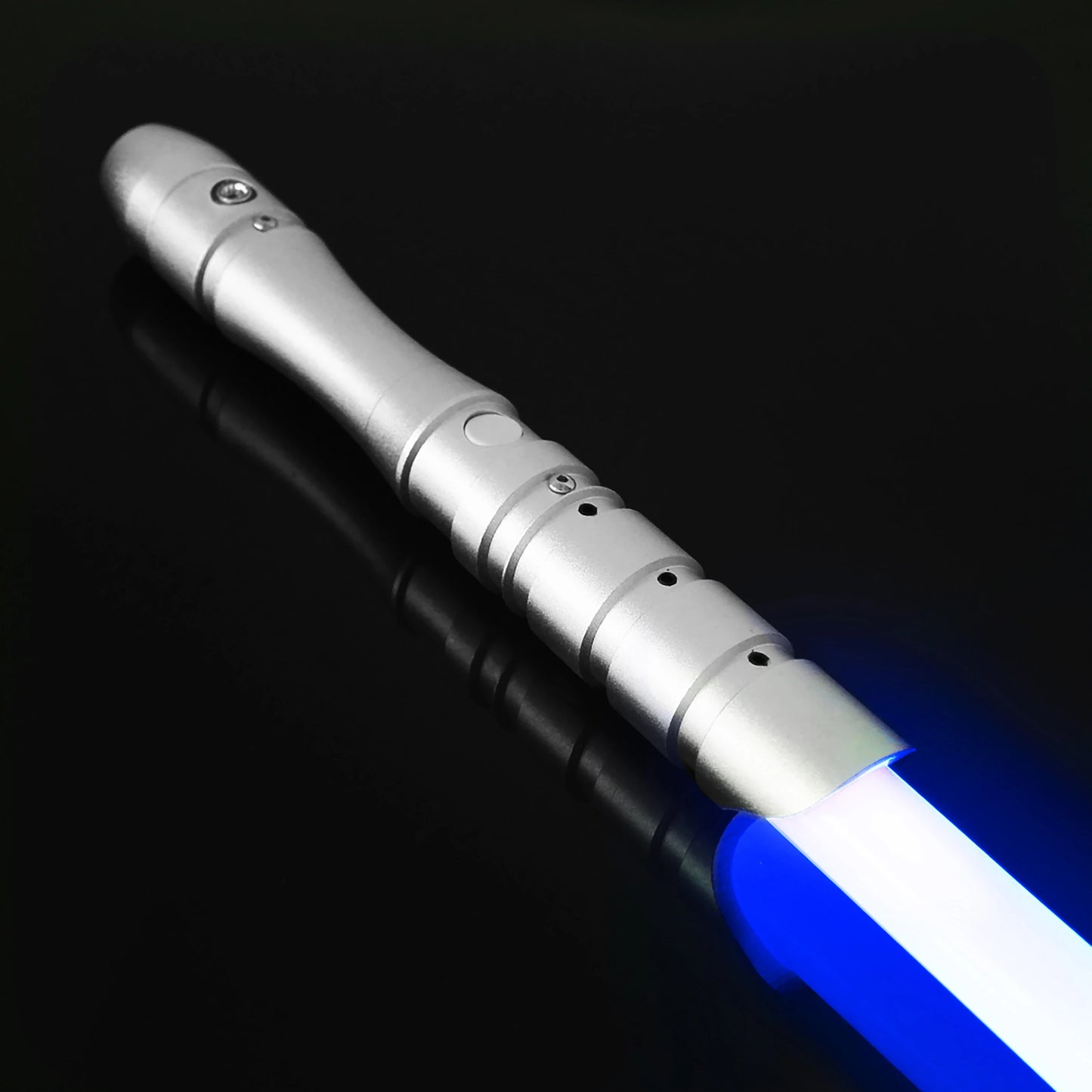 PHS Lightsaber for Boys and Adults Rechargeable Metal Dueling Toy with 4 Modes and Sound
