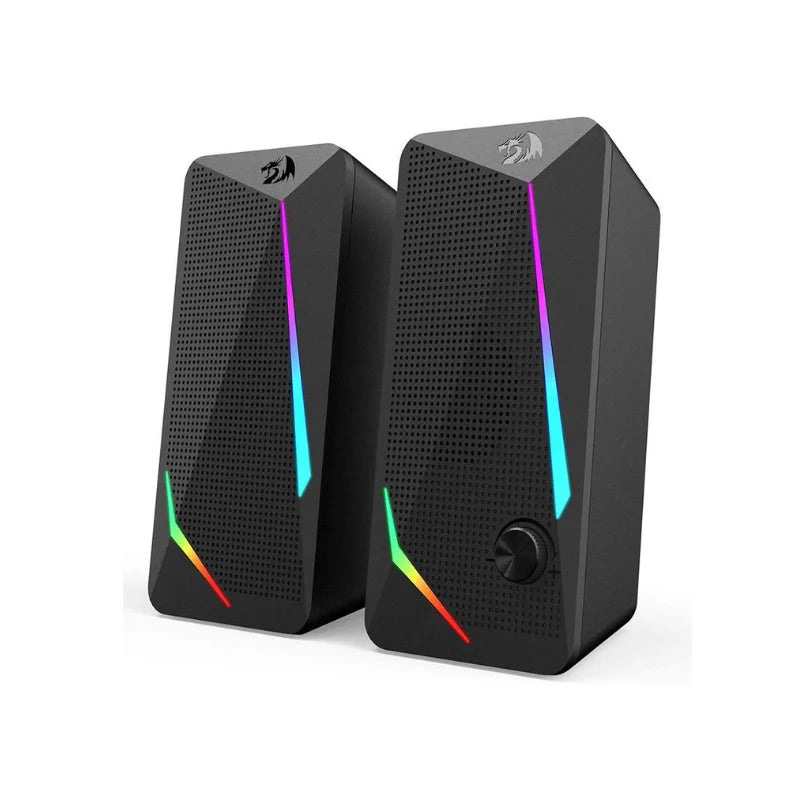 Redragon GS510 Waltz RGB Desktop Speakers 2.0 Channel PC Stereo with LED Backlight Modes
