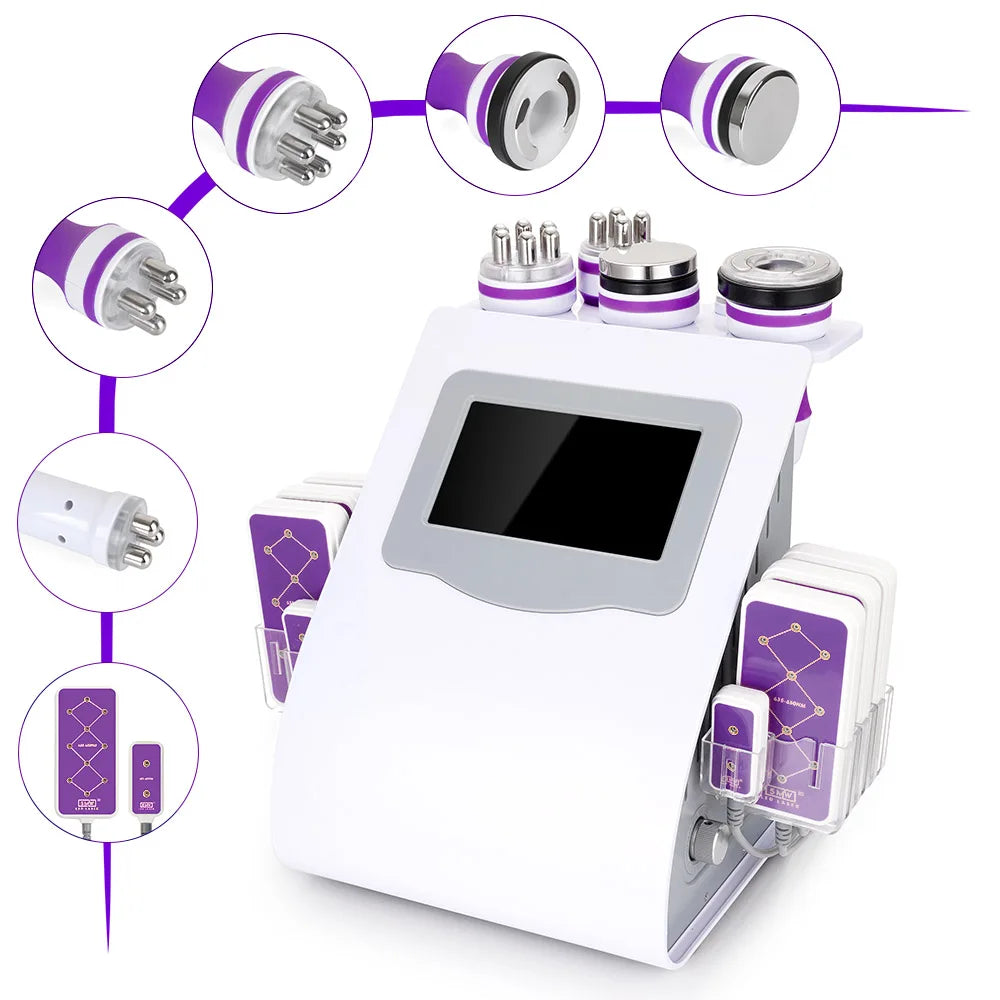 5 in 1 Cavitation Body S Shape Machine Facial Massager Skin Tightening Device