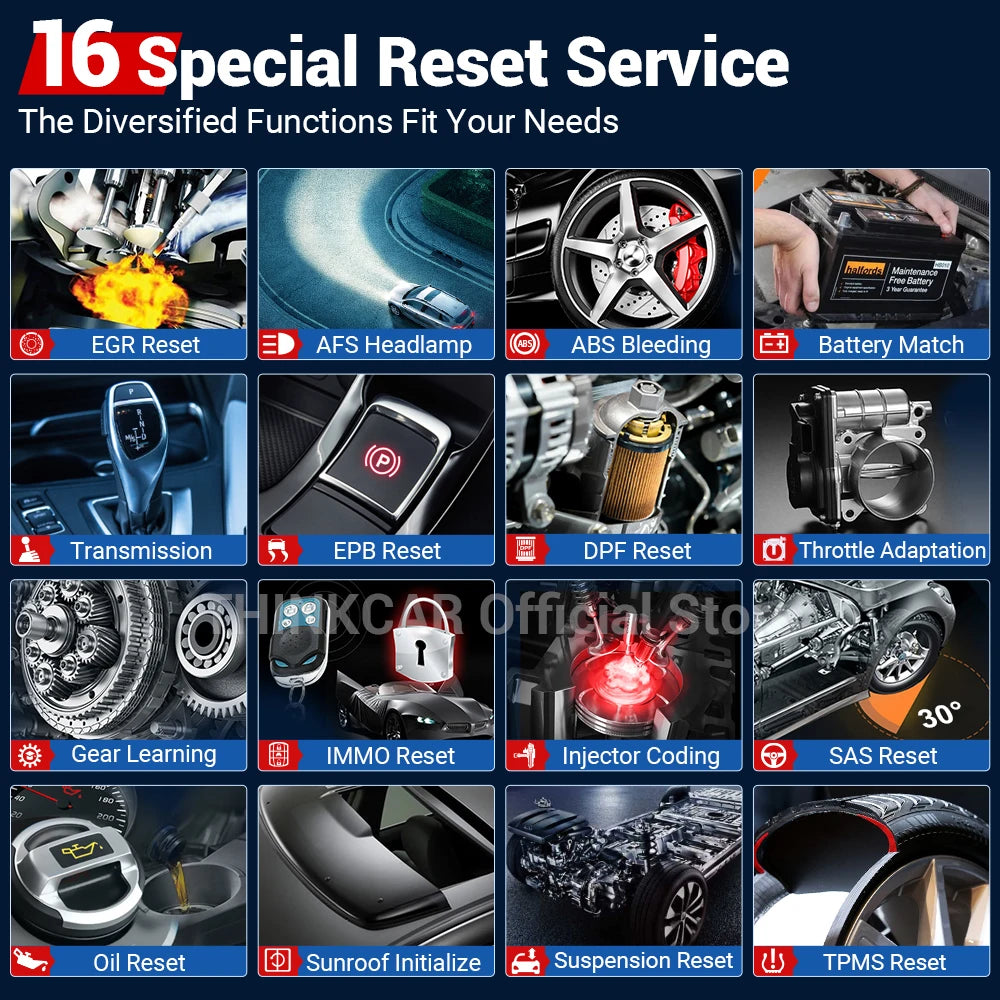THINKCAR Thinkdiag Hot Version OBD2 Diagnostic Tool with Full System 16 Reset Service