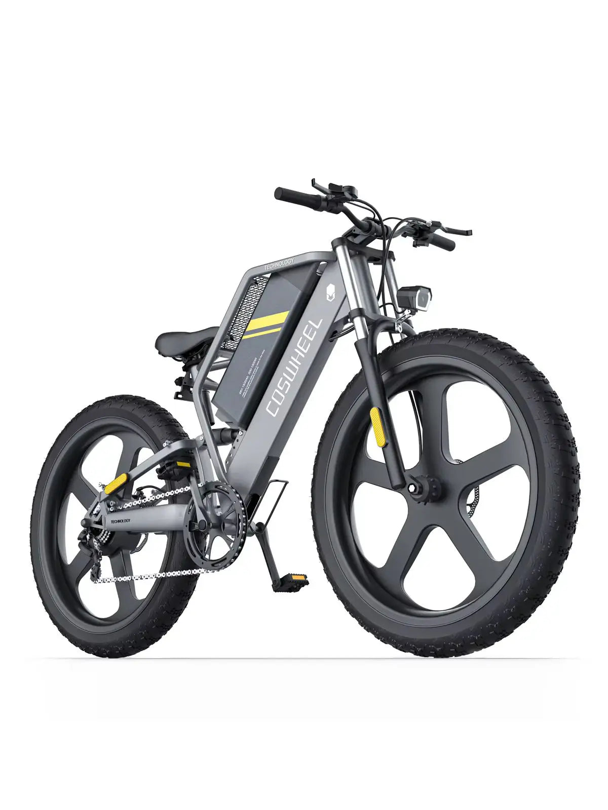 COSWHEEL T26 Electric Mountain Bike 1000W 48V 25AH Fat Tire Off Road Bicycle