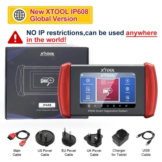 XTOOL InPlus IP608 Automotive Scanner with 30 Plus Functions and Free Updates
