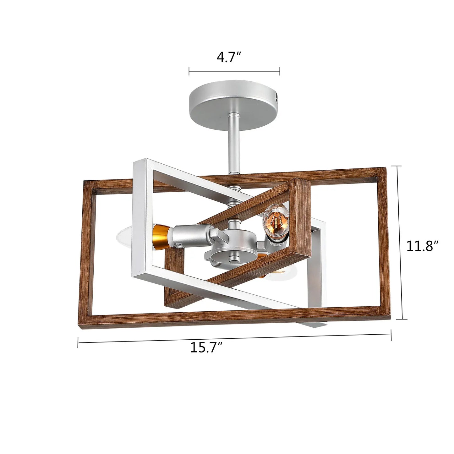 Aluminum and Acrylic Pendant Light for Bedroom Creative Ceiling Lamp with Durable and Dimmable LED Light for Living Rooms Aisles