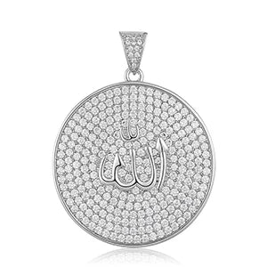 S925 Moissanite Streamline Tag Pendant Necklace for Unisex with Free 2MM Steel Chain