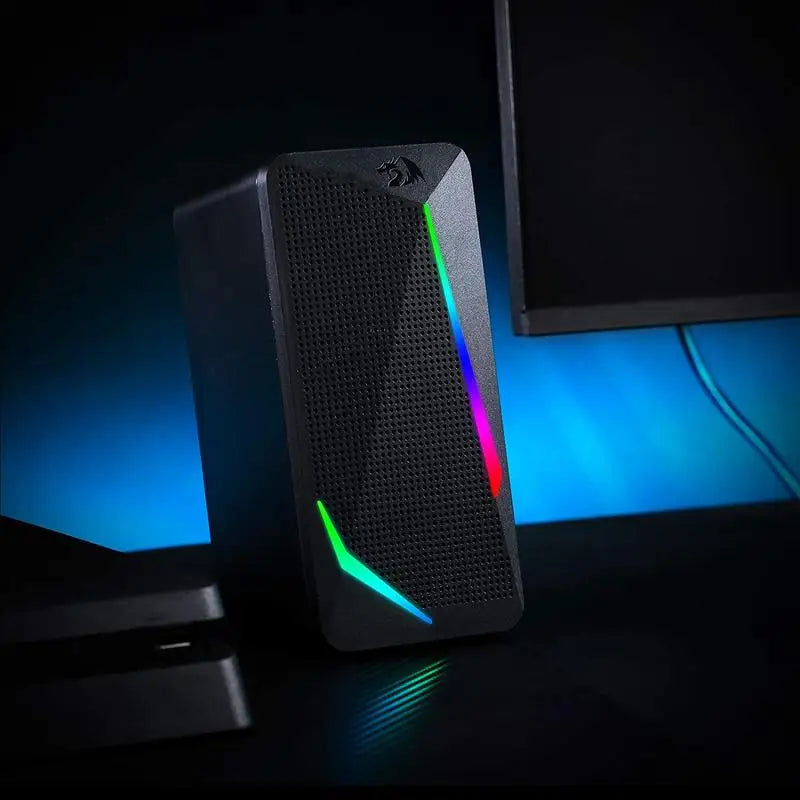 Redragon GS510 Waltz RGB Desktop Speakers 2.0 Channel PC Stereo with LED Backlight Modes
