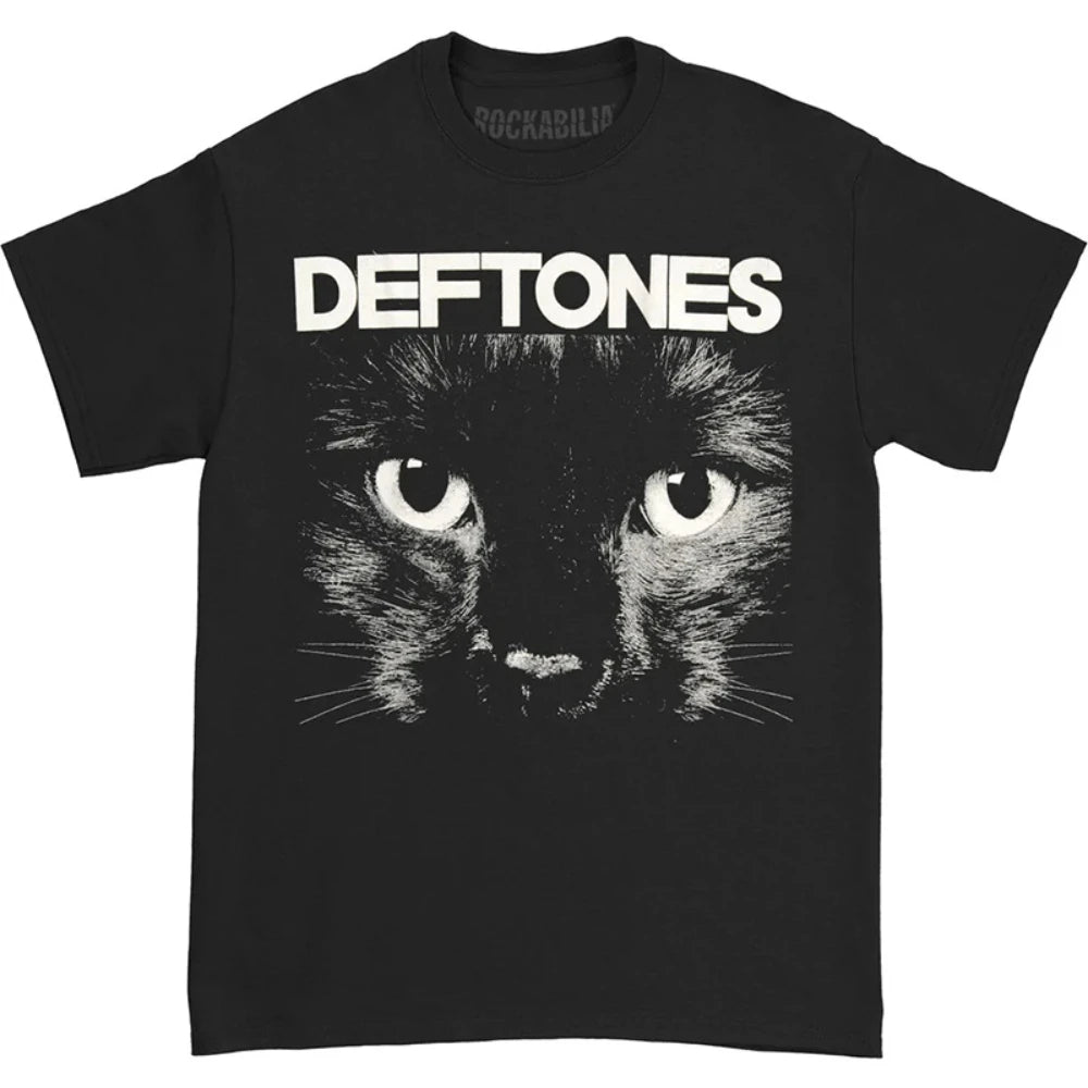 2025 Deftones Cotton Singer Band T Shirt for Men and Women Oversized Summer Tee
