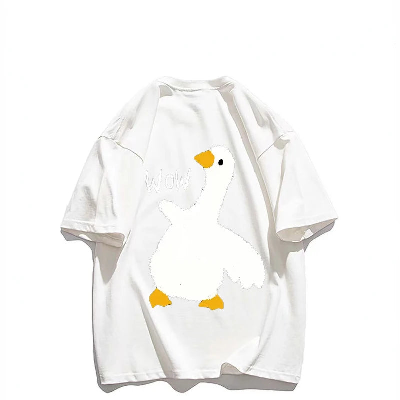 Question Mark Goose Summer Men's Short Sleeve T-Shirt Casual Party Top Fashion Tee