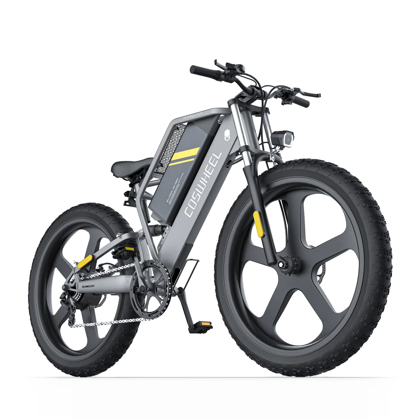 COSWHEEL T26 Electric Mountain Bike 1000W 48V 25AH Fat Tire Off Road Bicycle
