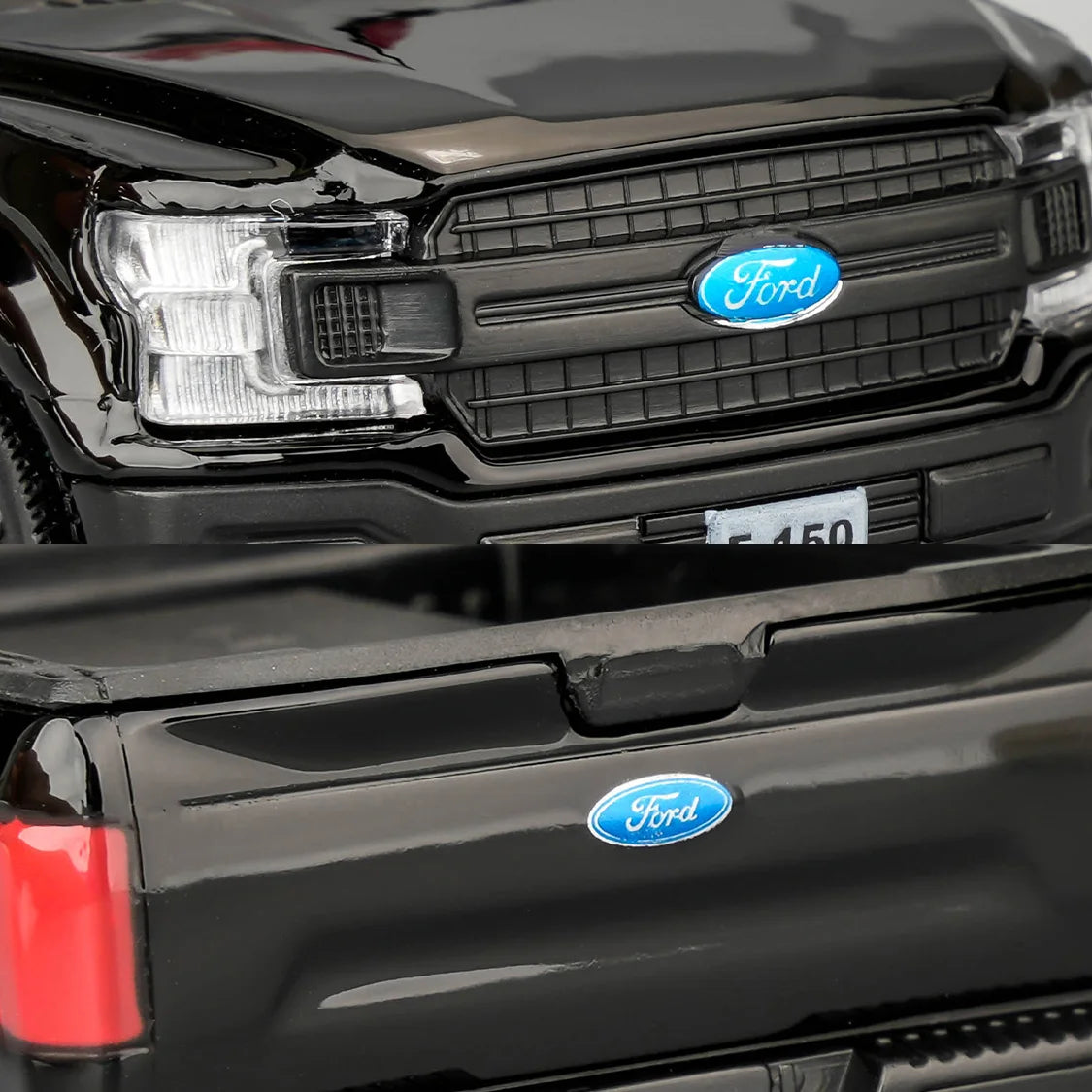 1:36 Ford Ranger Diecast Pull Back Model Car with Opening Doors for Kids and Collectors