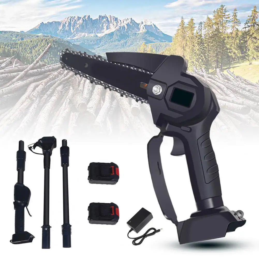 Rechargeable High Branch Saw Electric Pruning Tool for Home Garden DIY Use