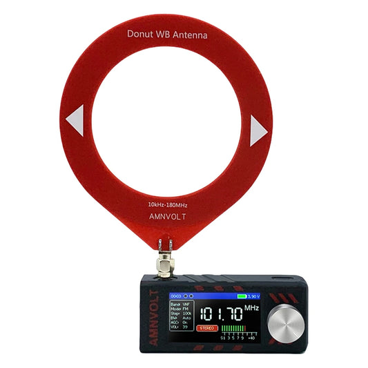 Upgraded AMNVOLT ATS Mini Pro Pocket Radio Full Band DSP Receiver with Newest Firmware