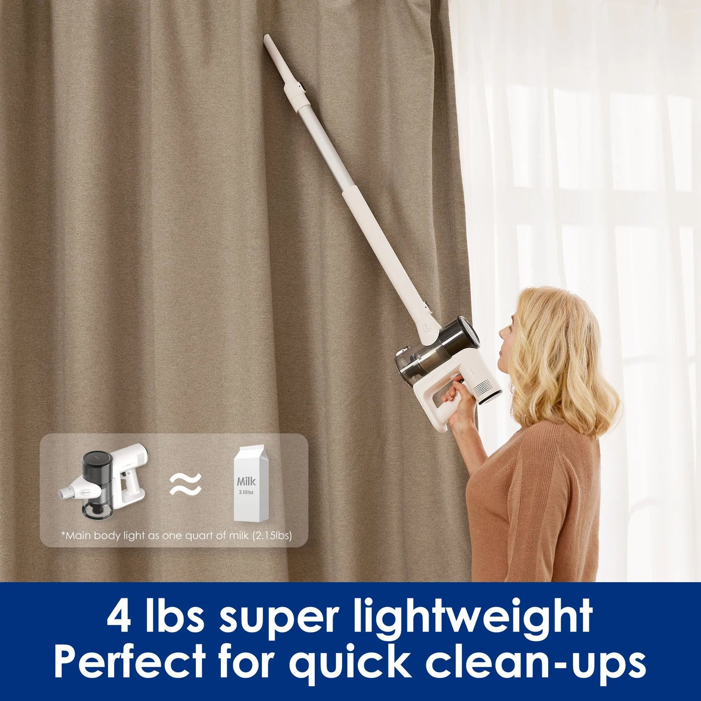 Tineco Pure One Air Cordless Vacuum Cleaner Super Lightweight Wireless Quiet Powerful Suction